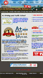 Mobile Screenshot of a1drivingandtrafficschool.com